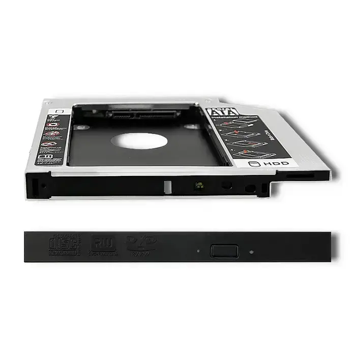 Qoltec HDD Caddy for laptop 2.5" HDD | 12.7 mm Foto 2