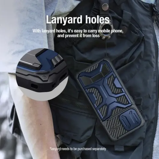 Nillkin Adventurer Pro Case for iPhone 14 Pro Max - black Foto 12