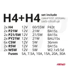 Halogen Set 30pcs (H4+H4) AMIO-03958 — Photo 4