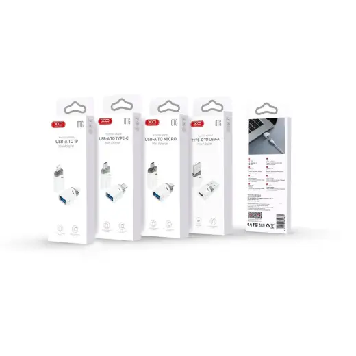 XO adapter NB256B OTG USB - USB-C white Photo