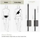 TECH-PROTECT UWP10 UNIVERSAL WATERPROOF POUCH 10 INCH BLACK/CLEAR — Foto 4