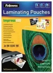 Fellowes Laminating Pouch 100 M A3 100 pcs Foto 2