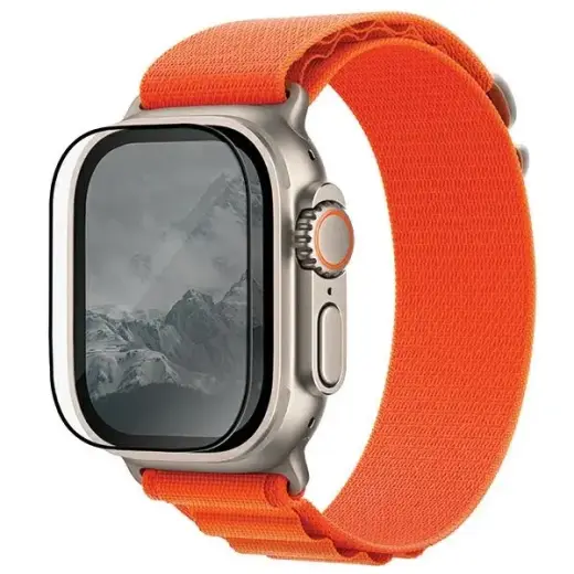 Uniq Optix Vivid glass for Apple Watch Ultra 49mm with applicator Фото num