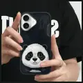 Nimmy Big Eyed Pet 2.0 Panda phone case for iPhone 16 black Photo