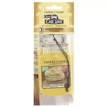Yankee Candle Vanilla Cupcake Classic Car Jar - Paper car tag