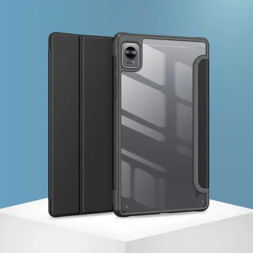 Dux Ducis Toby Armored Flip Smart Case for Realme Pad Mini black Фото num