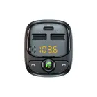 Blavec FM Transmitter Flash TR-06 MP3, Bluetooth - 2xUSB + Type C - PD 30W (TFMFTR06-B) black Фото num