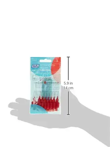 TePe Interdental Brushes Original Red 8 X 0.5mm Brushes Photo