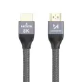 Wozinsky cable HDMI 2.1  8K 60 Hz 48 Gbps | 4K 120 Hz | 2K 144 Hz 1m silver (WHDMI-10) Photo