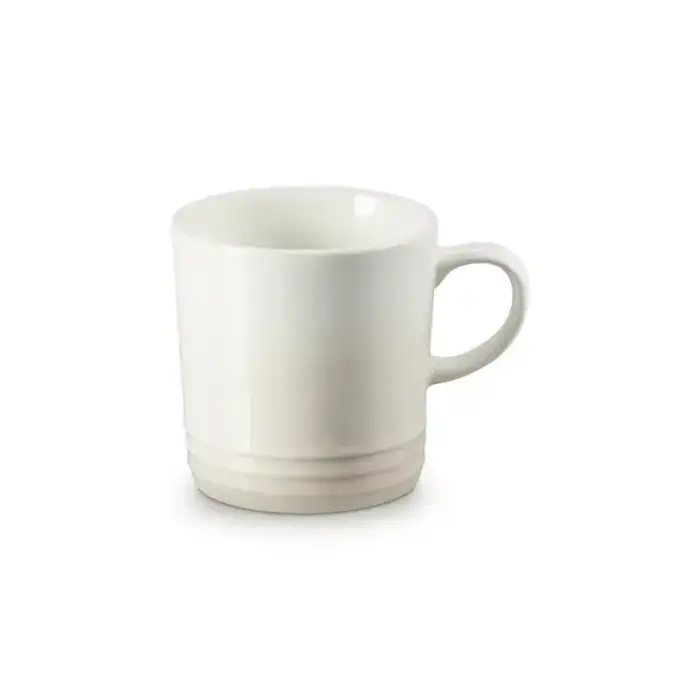 Stoneware mug 350ml beige
