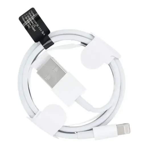 Cable USB A to Lightning HD5 1 m white Фото num