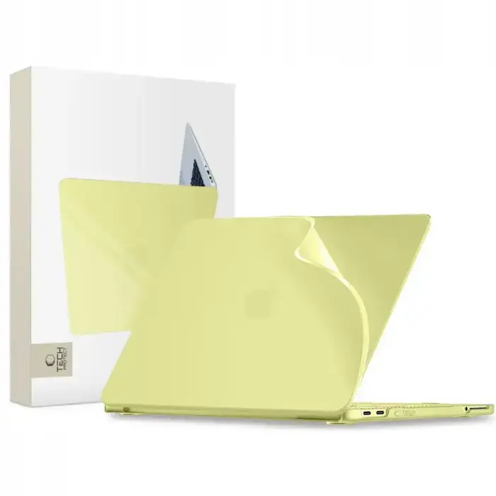 Tech-Protect SoftShell hardshell case for MacBook Neo 13 (2026) orange