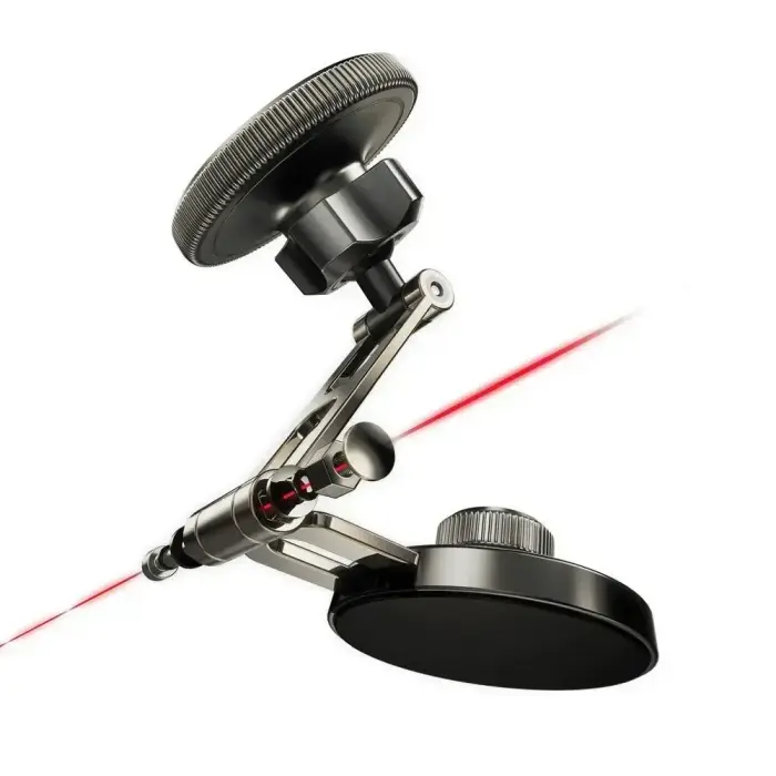 Magnetic car phone holder compatible with Magsafe Forcell F-Grip IronSecure windshield / dashboard black Photo