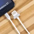 REMAX Cable Waist Drum RC-082m - USB to Micro USB - Grey Foto 6