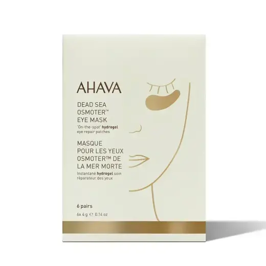 Set, Ahava, Dead Sea Osmoter, Reparative, Eye Patch, 6 pcs, 4 g Foto 2