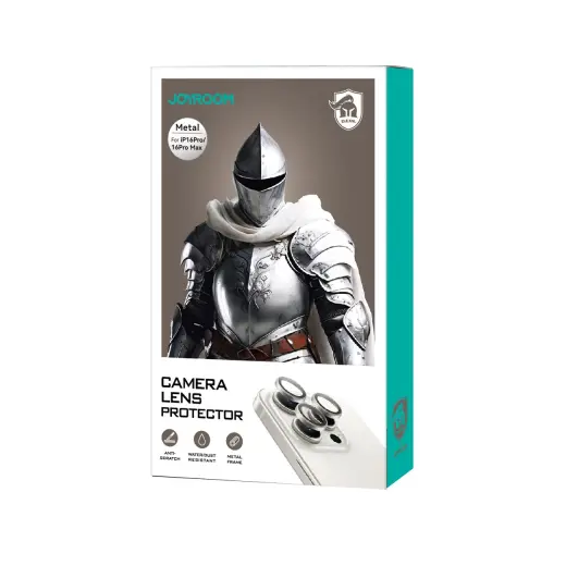 Joyroom JR-MFY0258 ekrāna aizsargstikls iPhone 16|16 Plus objektīviem - zaļš Foto 3
