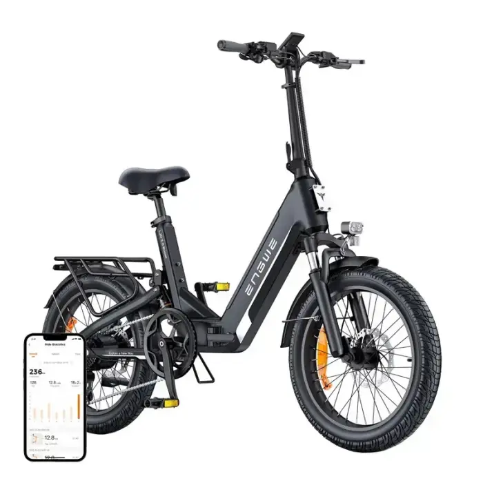 ENGWE L20 3.0 BOOST 250W 20" Electric Bike (Black)
