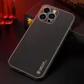 Dux Ducis Yolo elegant case made of soft TPU and PU leather for iPhone 13 Pro red Foto 10