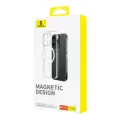Magnetic Phone Case for iPhone 15 Pro Baseus OS-Lucent Series (Clear) Photo