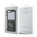 Guess Leather 4G Metal Logo Case for Samsung Galaxy Z Flip 6 - Black Foto 8