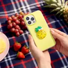 Fruit 2in1 maciņš telefonam iPhone 16 Pro dzeltens — Foto 9