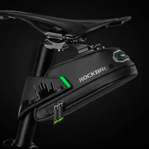 Rockbros C27-1 bicycle bag under the saddle - black Photo
