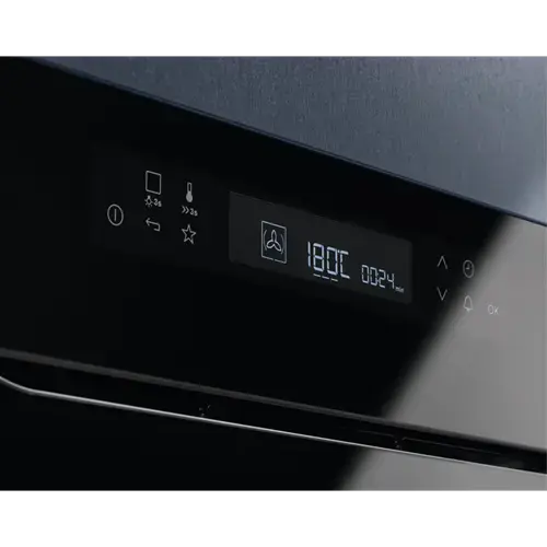 Electrolux iebūvējama tvaika cepeškrāsns, 70 l,  melna Photo