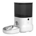 Automatic Pet Feeder with metal bowl Dogness (white) Фото num