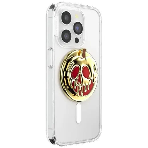 Uchwyt i podstawka do telefonu           Popsockets Round Disney Enamel Poison Apple MagSafe złoty 114075 Photo