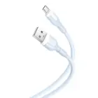 XO cable NB212 USB - microUSB 1,0 m 2,1A blue Foto 1
