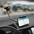 Car phone holder Forcell F-Grip Regular 27 cm windshield / dashboard / air vent black Photo