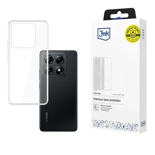 3MK Clear Case Xiaomi 14T Pro