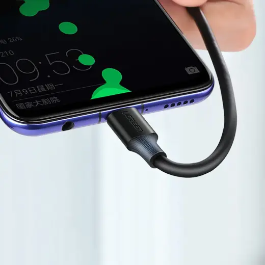 UGREEN nickel USB-C cable 0,25m black Foto 17