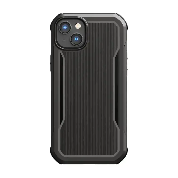 Raptic X-Doria Fort phone case with MagSafe support for iPhone 14 Plus black