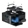 Choetech BS006 Super Mini внешний аккумулятор (powerbank) | 1997Wh | 2000W | USB-A, USB-C, AC, Авто, XT60, DC | LED фонарик | черный Фото num