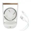 Wireless Desk Fan with noght light WB17 6,4" USB-C 3600mAh Foto 3