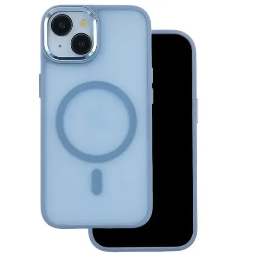 Frozen Mag case for iPhone 17 Air 6,6" light blue Фото num
