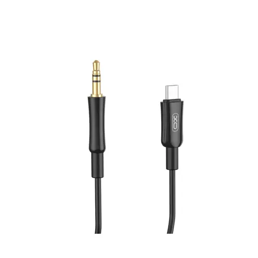 XO cable audio NB-R255B USB-C - jack 3,5mm 1,0m black Foto 2