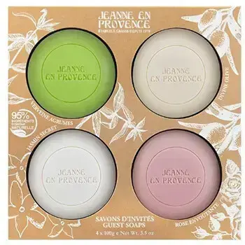 Jeanne En Provence Savons D´Invites - Sada tuhých mýdel 400.0g