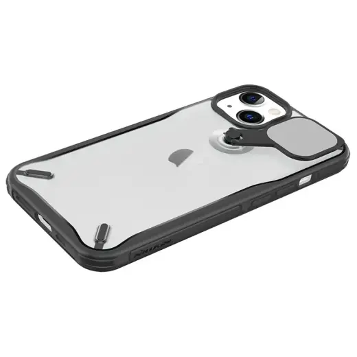 Nillkin Cyclops Case durable case with camera cover and foldable stand for iPhone 13 black Foto 13