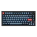 Keychron V1 Max QMK|VIA Knob Version Banana Switch Wireless Mechanical Keyboard (black) Foto 1
