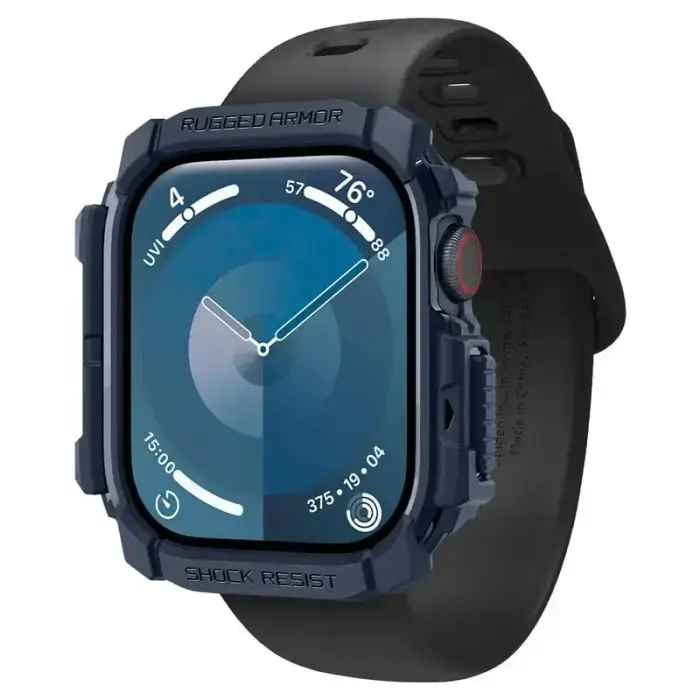 Spigen Rugged Armor, navy blue - Apple Watch 11/10 42mm