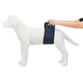 Autiņbiksītes suņiem : Trixie Diapers for male dogs, mesh material, XL: 65–75 cm, dark blue Foto 2