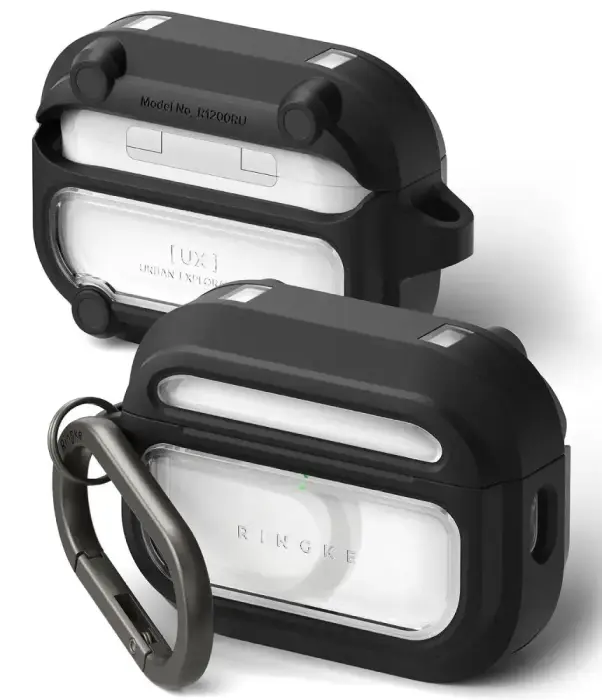 RINGKE UX MAGNETIC MAGSAFE APPLE AIRPODS PRO 3 BLACK/CLEAR
