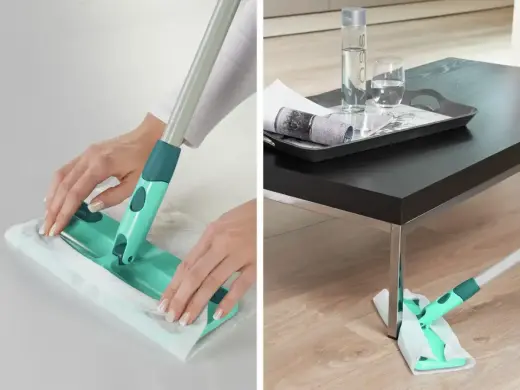 LEIFHEIT Floor Brush with Handle Set Clean & Away S 26cm Photo