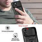 Slide Camera Armor maciņš telefonam iPhone 13 Pro melns — Foto 7
