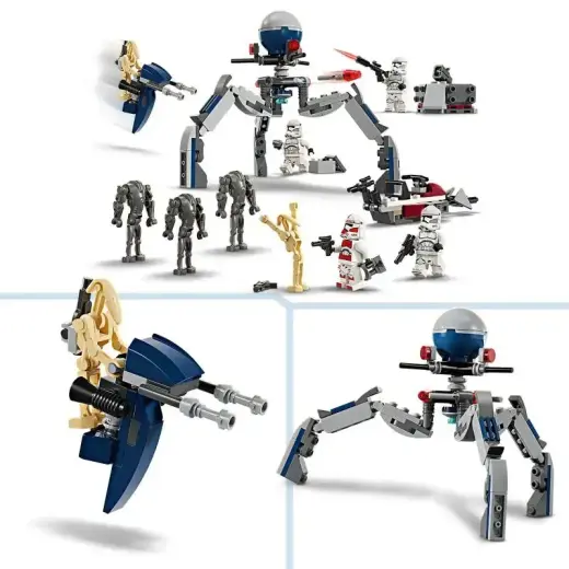 LEGO Star Wars Clone Trooper & Battle Droid (75372) Фото num
