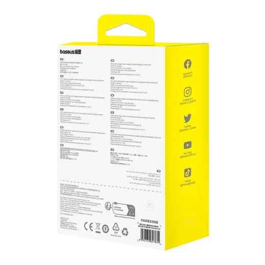 Baseus MagPro Series car holder with 15W inductive charger for air vent - black Фото num