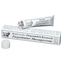 Massage cream from goat's milk