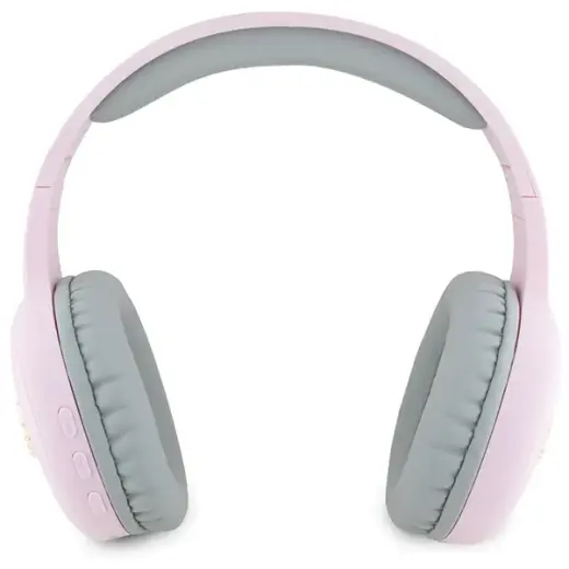 Hello Kitty słuchawki nauszne Bluetooth HKBHA1BKHLMP różowe|pink Metal Logo Фото num